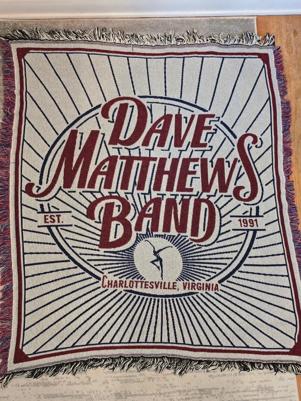 Dave Matthews Band Throw Blanket